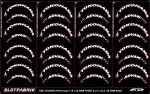 Tire / Reifen Decal Sticker Set YOKOHAMA ADVAN Scale 1:32